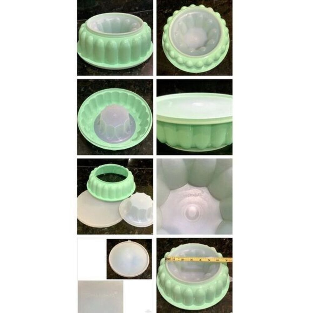 Tupperware jello‎ mold vintage